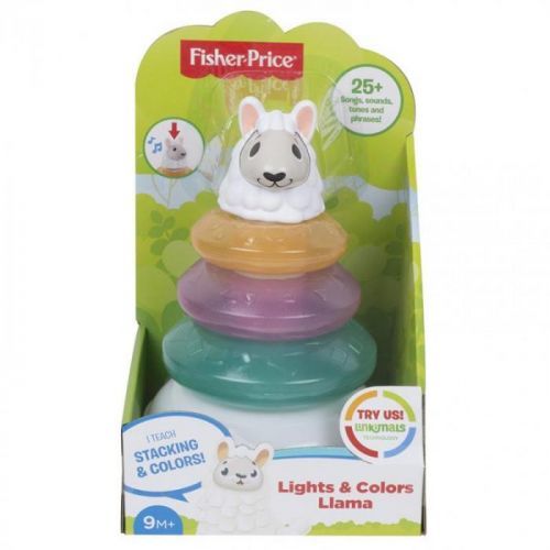 Fisher-Price Linkimals mluvící Lama s kroužky CZ