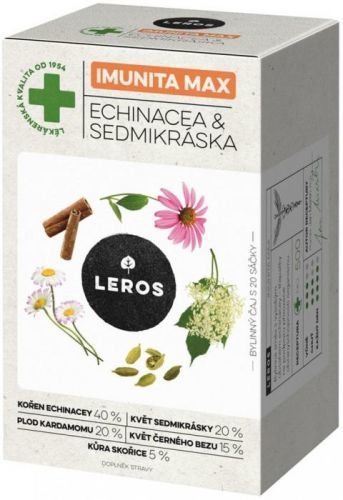 LEROS Imunita MAX prohřátí Echinacea & Sedmikráska 20x1,2g