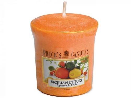 FRAGRANCE votivní svíčka Sicilské citrusy - hoření 15h