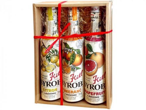 Kitl Syrob Citrus (Grep,Citron, Pomeranč) 3 x 500 ml