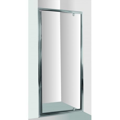 HOPA Sprchové dveře do niky SMART ALARO Univerzální, Hliník chrom, Čiré bezpečnostní sklo 6 mm, 100 cm OLBALA100CCBV