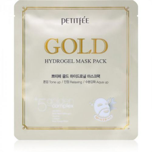 Petitfee Gold intenzivní hydrogelová maska s 24karátovým zlatem 32 g