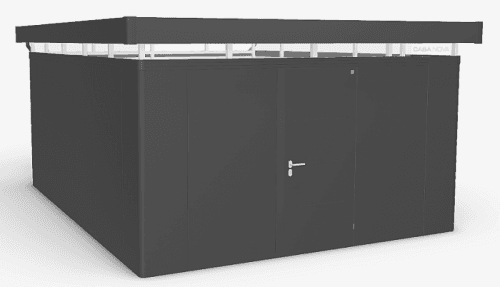Biohort Zahradní domek BIOHORT CasaNova 430 x 530 (tmavě šedá metalíza) orientace dveří vpravo