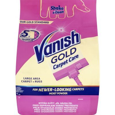 Vanish Shake & Clean, prášek na čištění koberců, 650 g