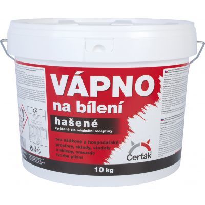 Čerťák hašené vápno na bílení, 10 kg