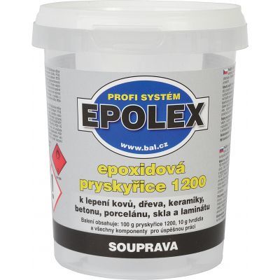 Epolex 1200 souprava epoxidové pryskyřice, 100 g