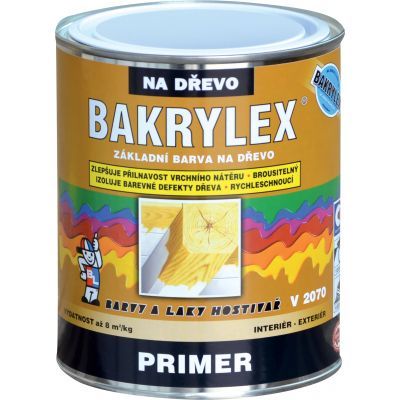 Bakrylex Primer V2070 základní barva na dřevo, 800 g