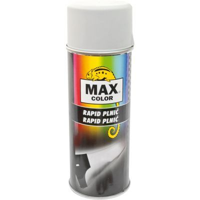 Max Color Rapid plnič ve spreji, základový a plnící nástřik, šedý, 400 ml
