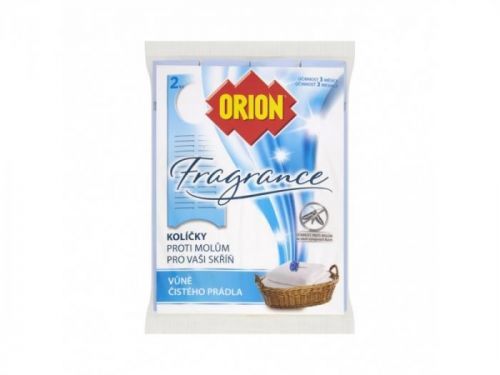 Orion Fragrance Kolíčky proti molům vůně čistého prádla 2ks
