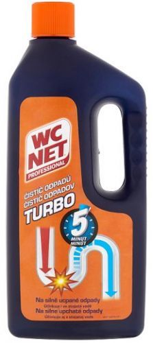 WC NET Turbo gelový čistič odpadů 1l