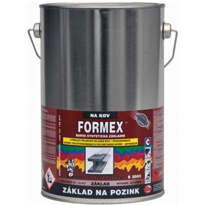 Formex S2003 základ na pozink základní barva na kov, 0110 šedý, 4 l