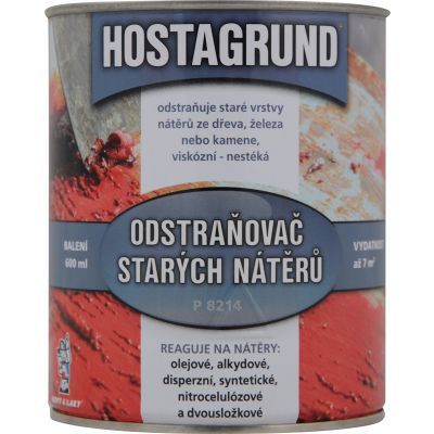 Hostagrund odstraňovač starých nátěrů P8214, 600 ml