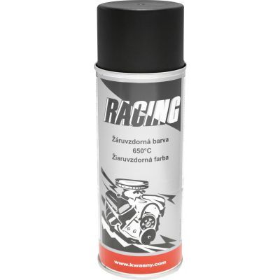 Auto-K Racing žáruvzdorná barva 650 °C, černá, 400 ml