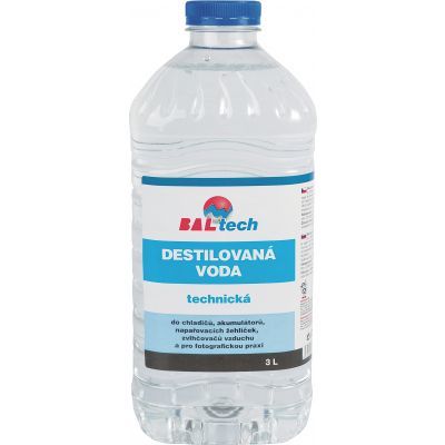 BALtech destilovaná voda, 3 l