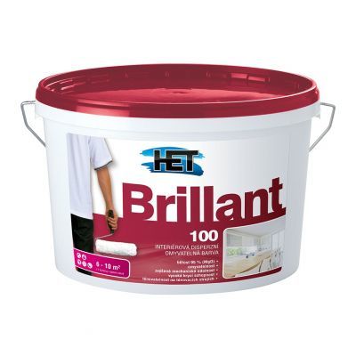 Het Brillant 100 malířská omyvatelná barva, 1,5 kg