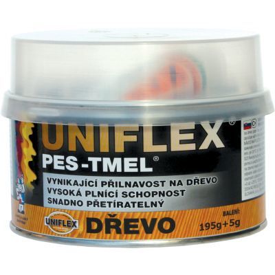 Uniflex PES-TMEL dřevo, tmel na dřevo, světlé dřevo, 200 g