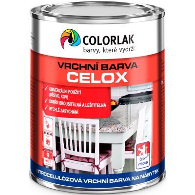 Colorlak Celox C2001 vrchní barva na dřevěný a kovový nábytek, 1000 bílá, 350 ml