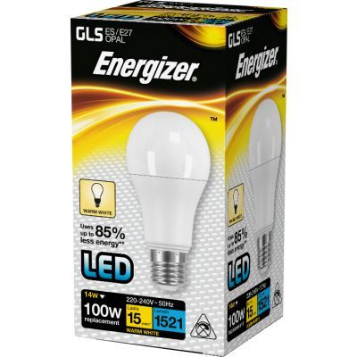 Energizer LED žárovka GLS 14 W E27 teplá bílá, jako 100 W