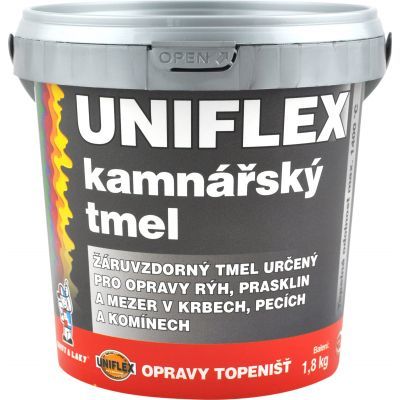 Uniflex kamnářský tmel, žáruvzdorný tmel, 1,8 kg