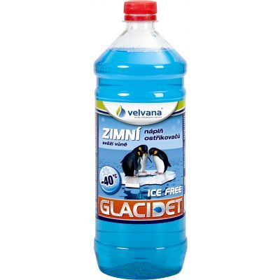 Velvana Glacidet Ice Free -40 °C, nemrznoucí směs do ostřikovačů, 1 l