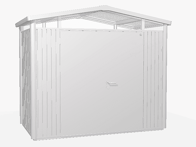 Biohort Zahradní domek BIOHORT Panorama DUO P1 273 x 158 (stříbrná metalíza)