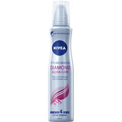 Nivea Diamond Gloss Care pěnové tužidlo, 150 ml