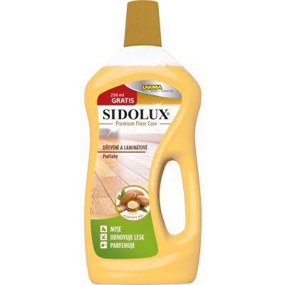 Sidolux Premium Floor Care Arganový olej čistič podlah dřevěné a laminátové, 1 l