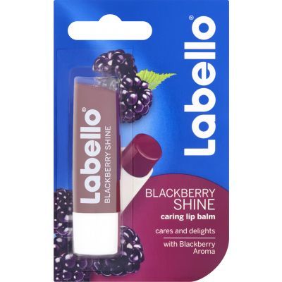 Labello Blackberry Shine tónovací balzám na rty, 4,8 g