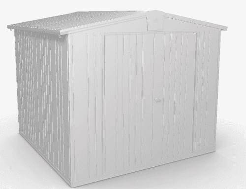 Biohort Zahradní domek BIOHORT Europa 4 - 244 x 228 (stříbrná metalíza)