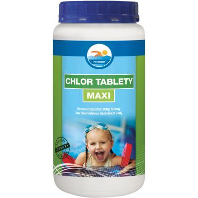 Probazen Maxi chlorové tablety pro dezinfekci vody, 1 kg
