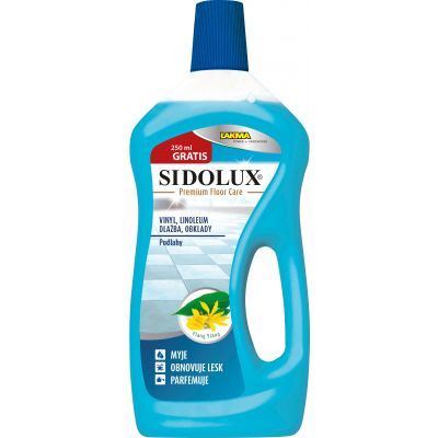 Sidolux Premium Floor Care Ylang ylang čistič podlah vinyl, linoleum, dlažba, obklady, 1 l