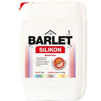 Barlet V4018 silikonová penetrace pod silikonovou fasádní barvu, 5 kg