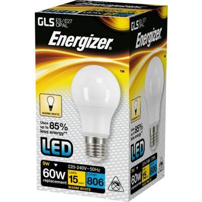 Energizer LED GLS žárovka 9 W E27 teplá bílá, jako 60 W