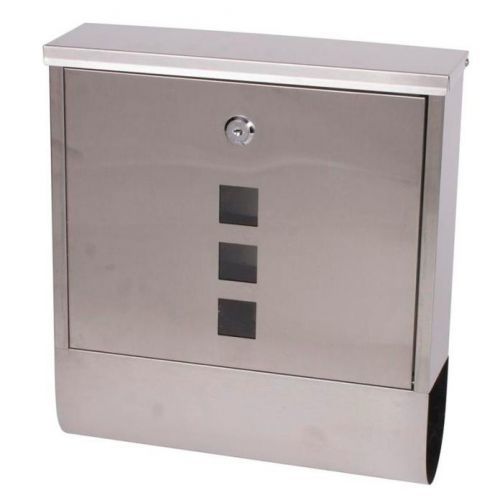 STREND Schránka poštovní kombi nerez 34x31x10cm GL-21