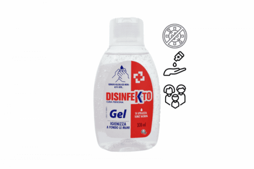 DISINFEKTO Gel 300 ml alkoholový gel na ruce - DISINFEKTO