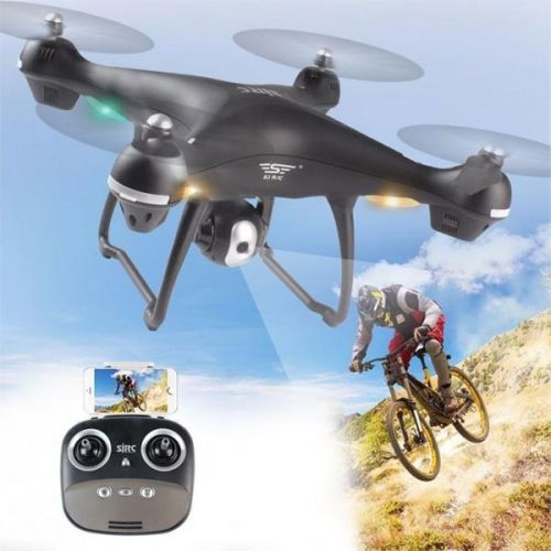 SJ R/C SJ70W - dron s GPS, 1080p a follow me - černá
