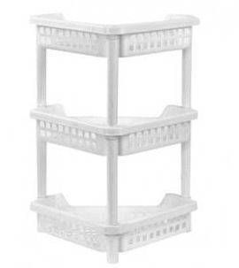 KOZÁČEK Regál PH rohový 3 koše 40x17x55cm