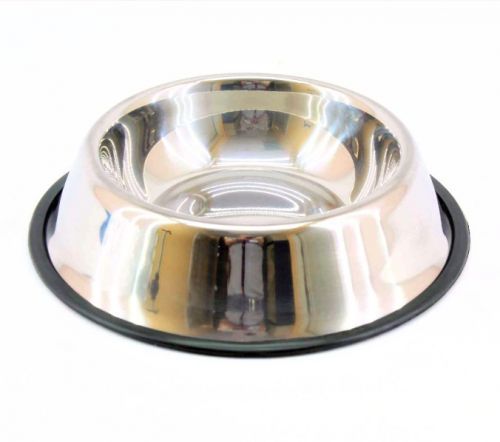 KOZÁČEK Miska krmná psy a kočky chrom ¤22x5,5cm