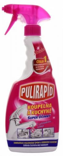 PULIRAPID KOUPELNA A KUCHYNĚ s přírodním octem 500 ml - PULIRAPID