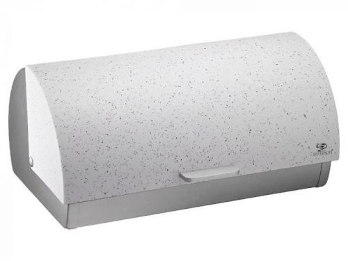 MEYERHOFF Chlebovka nerez 38x25,5x18,5cm  MRAMOR bílá