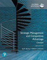 Strategic Management and Competitive Advantage: Concepts Global Edition (Barney Jay B.)(Paperback / softback)