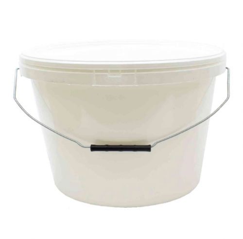 KOZÁČEK Vědro 12L PH s víkem bílé, na potraviny, s pojistkou