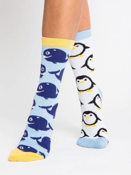 DÁMSKÉ PONOŽKY 3 PÁRY WS-SR-5542.08X-MULTICOLOUR Velikost: 36-40