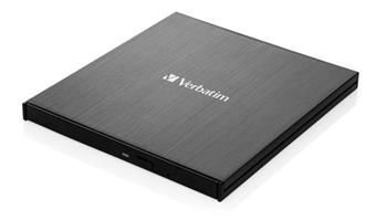 VERBATIM externí mechanika DVD-RW Rewriter USB-C, černá