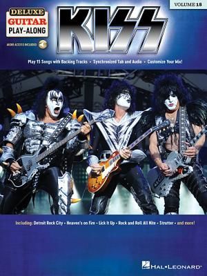 KISS DELUXE GUITAR PLAYALONG VOLUME 18(Paperback)