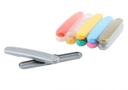 KOZÁČEK Pouzdro na zubní kartáček 21cm  ZOUBEK, mix barev