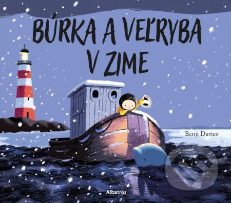 Búrka a veľryba v zime - Benji Davies, Benji Davies (ilustrátor)