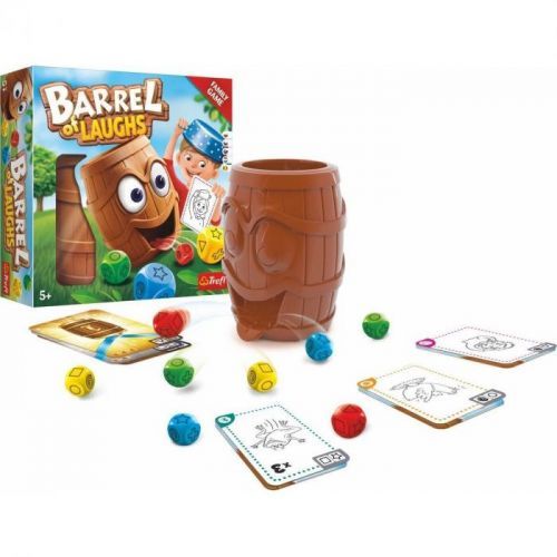 Trefl Barel smíchu společenská hra