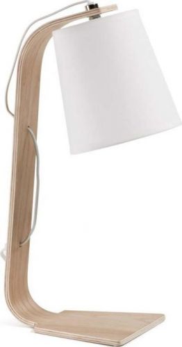 Bílá stolní lampa La Forma Percy