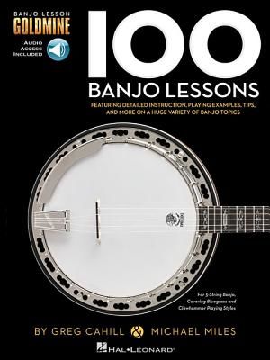 100 Banjo Lessons (Book/Online Audio) (Cahill Greg)(Paperback / softback)